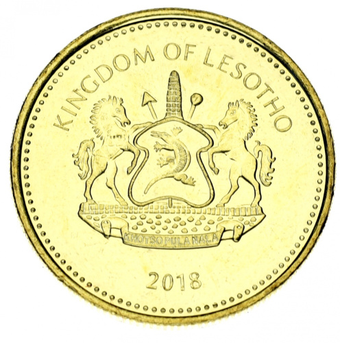 фото Лесото 50 лисенте 2018 UNC