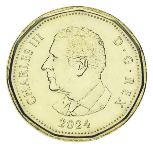 фото Канада 1 доллар 2024 UNC Канадская писательница - Люси Монтгомери