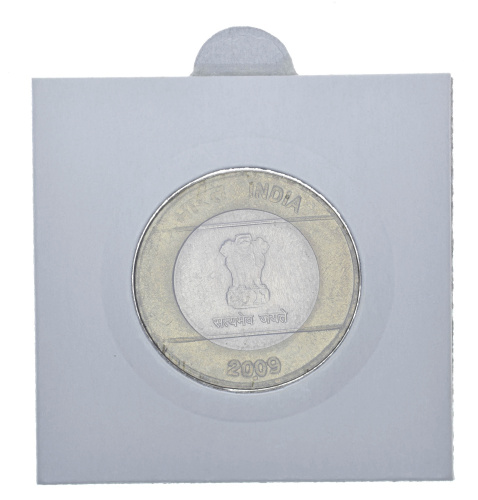 фото Индия 10 рупий 2009 Биметалл F-VF