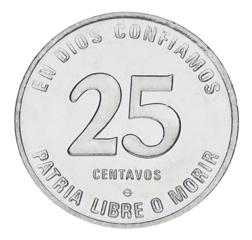 фото Никарагуа 25 сентаво 1981 UNC