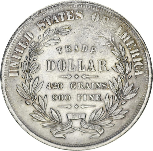 фото США 1 доллар 1872 VF-XF (Сувенир)