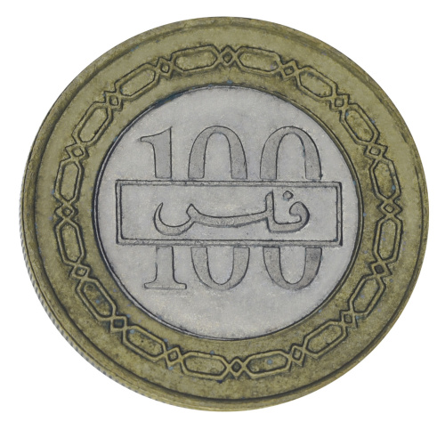 фото Бахрейн 100 филсов 2000 Биметалл F-VF