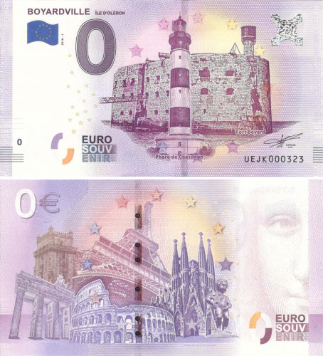 фото Франция 0 ЕВРО 2018 «Boyardville» UNC