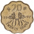 фото Гонконг 20 центов 1997 AU-UNC (KM#73)