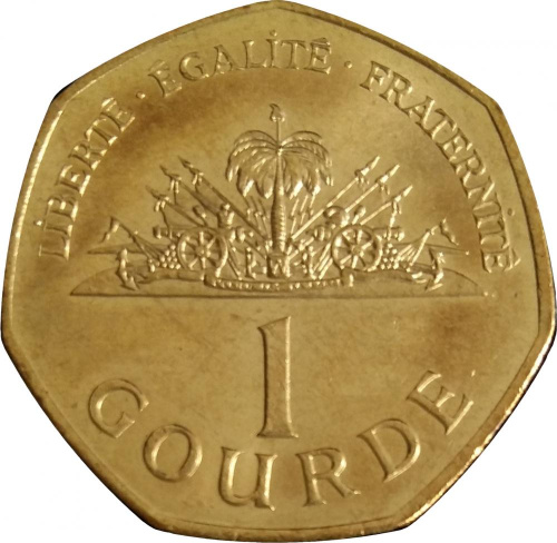 фото Гаити 1 гурд 2000 UNC (KM#155)