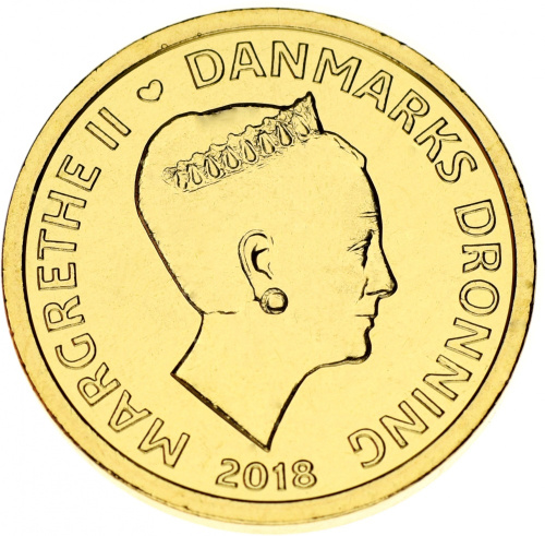 фото Дания 10 крон 2018 UNC