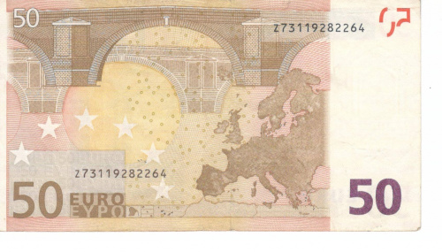 фото Бельгия 50 евро 2002 Z T031 VF