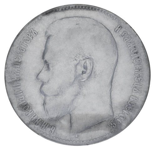 фото Российская империя 1 рубль 1897 Серебро F-VF Николай II На гурте ** (Ag 900, 20 грамм)