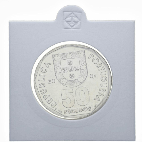 фото Португалия 50 эскудо 2001 UNC