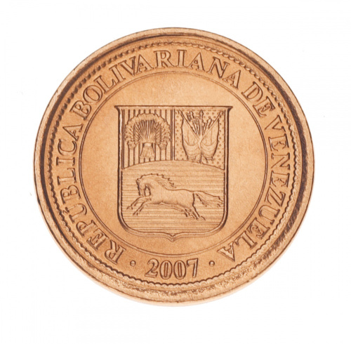 фото Венесуэла 5 сентим 2007 UNC