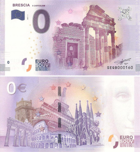 фото Италия 0 ЕВРО 2017 «Брешия. Капитолий» UNC