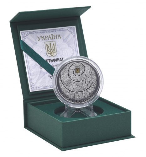 фото Украина 10 гривен 2021 Серебро UNC Наследие (Спадок) (Ag 925, унция, 31.1 грамм в чистоте)