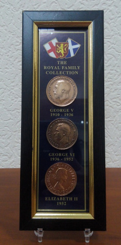 фото Великобритания набор из 3 монет «Коллекция королевской семьи» VF