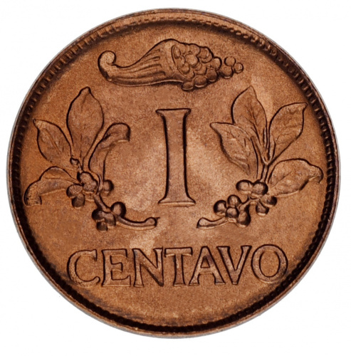 фото Колумбия 1 сентаво 1976 AU-UNC