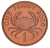 фото Гернси 1 пенни 2006 UNC Краб (KM#89)