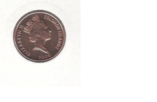 фото Соломоновы острова 2 цента 2005 UNC (KM#25)