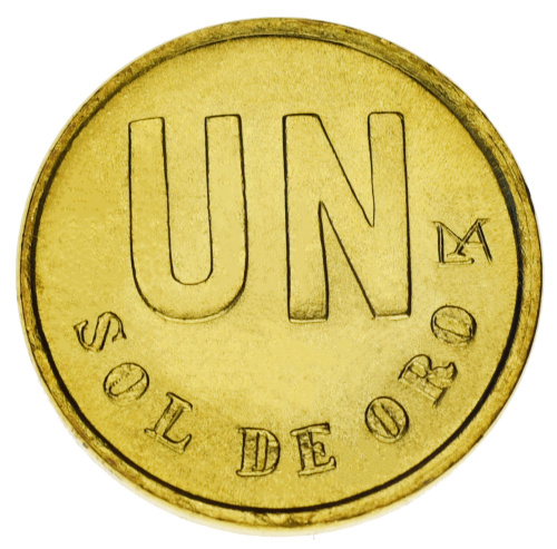 фото Перу набор из 8 монет 1975-1981 F-VF 10, 20 сентаво, 0,5, 1, 1, 5, 5, 10 солей