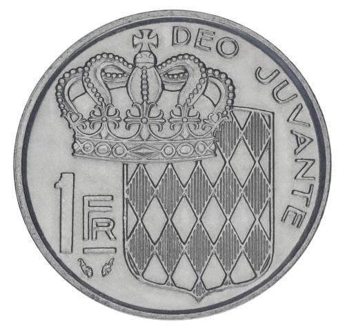 фото Монако 1 франк 1978 F-VF