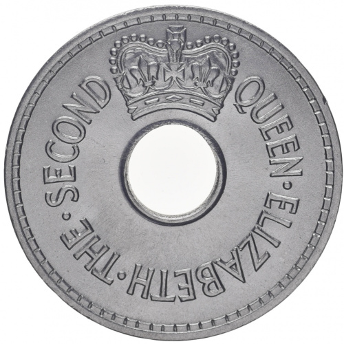 фото Фиджи 1 пенни 1967 XF (KM#21)