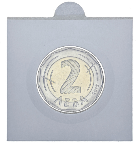 фото Болгария 2 лева 2015 UNC (km#337)