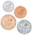 фото Катар набор из 4 монет 2012 UNC 5, 10, 25, 50 дирхам