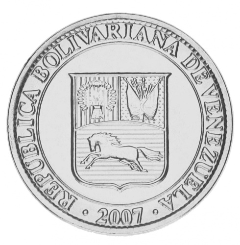 фото Венесуэла 25 сентим 2007 UNC