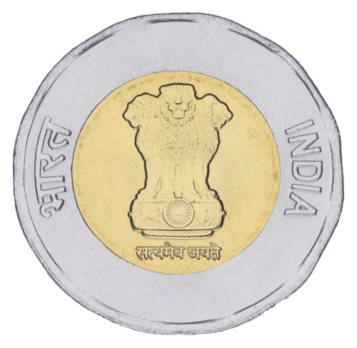 фото Индия 20 рупий 2020 Биметалл UNC