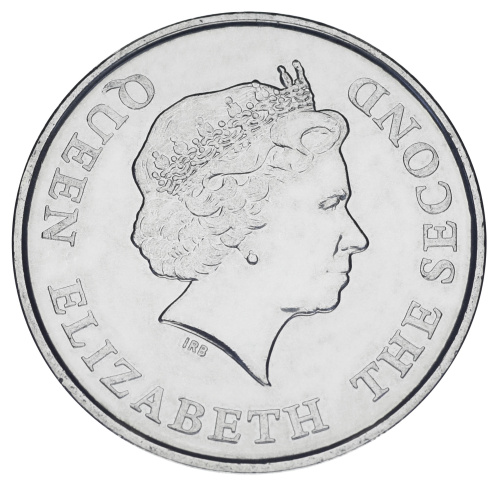 фото Восточные Карибы 1 доллар 2008 UNC 25 лет Центробанку