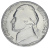 фото США 5 центов 1945 VF-AU S