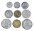 фото Сан-Марино набор из 9 монет 1978 UNC 1, 2, 5, 10, 20, 50, 100, 200, 500 лир (серебро)