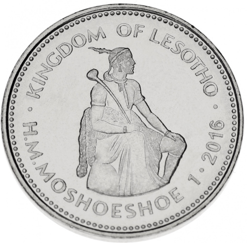 фото Лесото 1 малоти 1998-2016 UNC