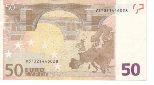 фото Испания 50 евро 2002 V M034 VF