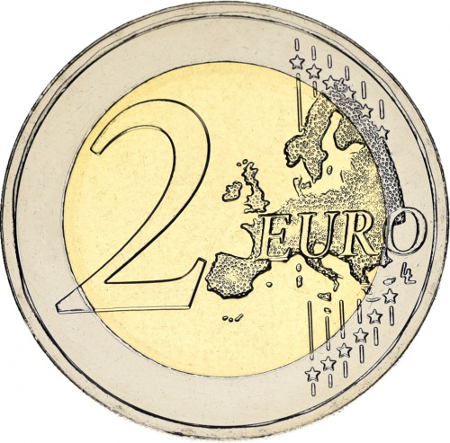 фото Испания 2 евро 2019 Биметалл UNC Старый город Авила