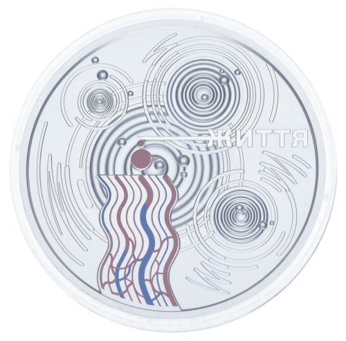 фото Украина 10 гривен 2024 Серебро UNC Капля жизни (Ag 925, унция, 31,1 грамм)