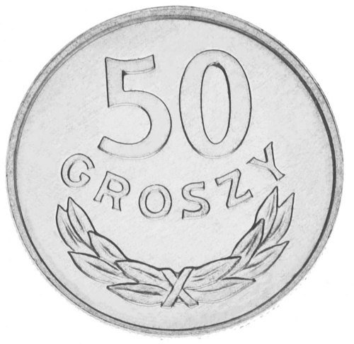 фото Польша 50 грош 1985 AU-UNC