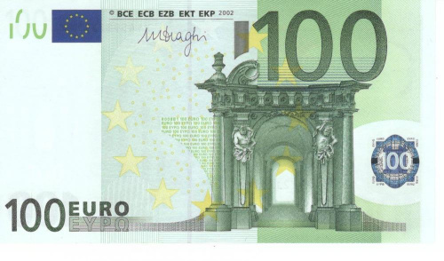 фото Германия 100 евро 2002 Х R008 UNC