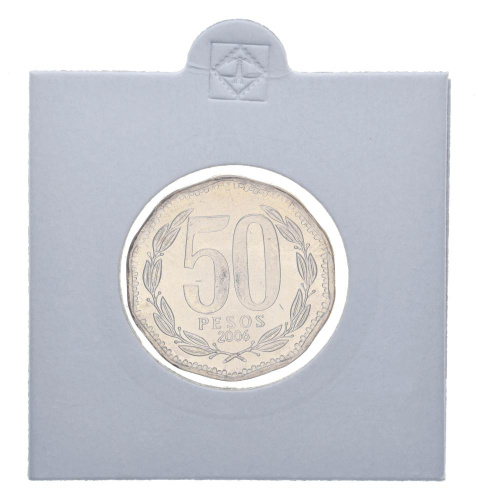 фото Чили 50 песо 2006 AU-UNC