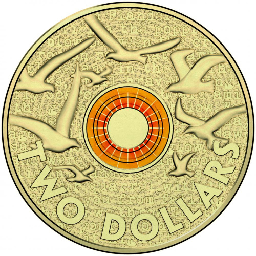 фото Австралия 2 доллара 2015 UNC (KM#2189)