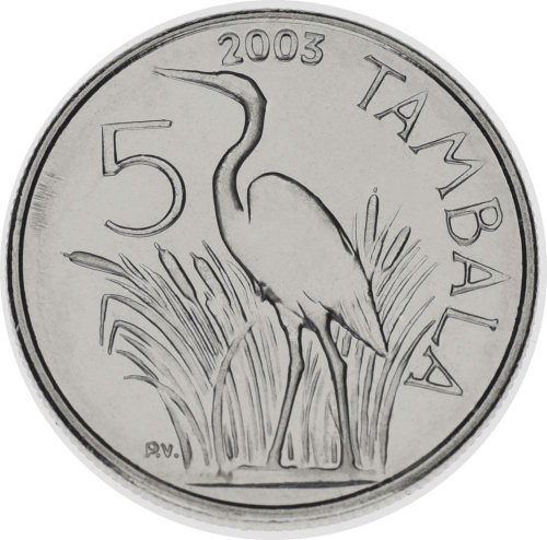фото Малави 5 тамбал 1996-2006 AU-UNC