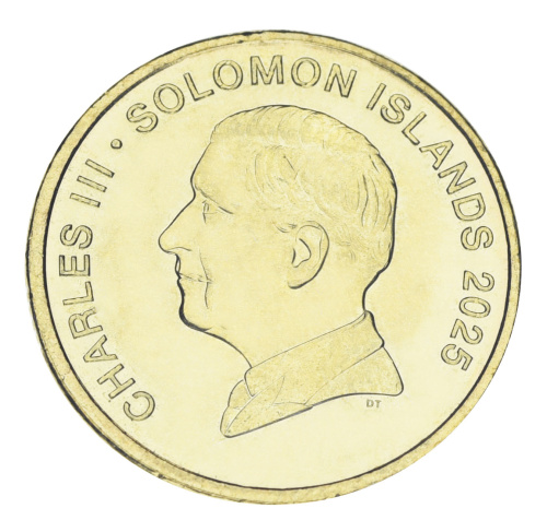 фото Соломоновы острова 1 доллар 2025 UNC Charles III Чарльз (Карл) III