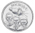 фото Приднестровье 1 рубль 2024 UNC Космос - Восход-1