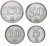 изображение Северная Корея набор из 4 монет 2005 UNC фото Северная Корея набор из 4 монет 2005 UNC