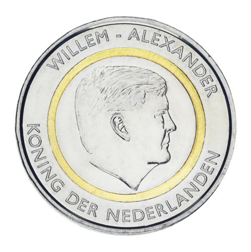 фото Кюрасао 5 гульденов 2025 Биметалл UNC