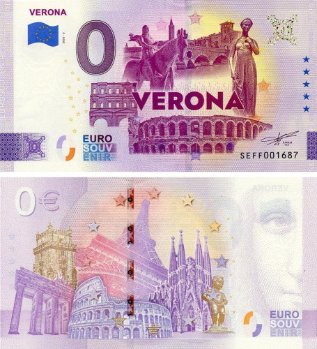 фото Италия 0 ЕВРО 2025 UNC Верона