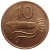 фото Исландия 10 эйре 1981 F-VF (KM#25)