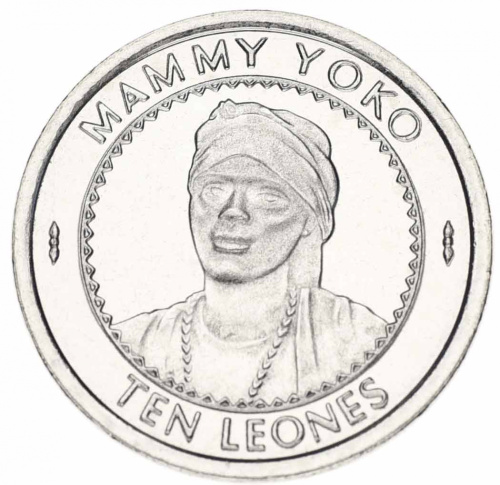 фото Сьерра-Леоне 10 леоне 1996 AU-UNC