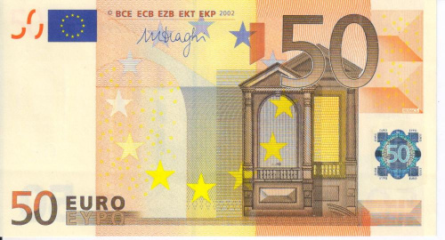 фото Германия 50 евро 2002 X R056 UNC