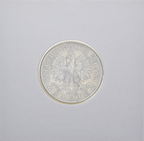 фото Польша 2 злотых 1933 Серебро F-VF