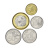 фото Сингапур набор из 5 монет 2013 UNC 5, 10, 20, 50 центов, 1 доллар