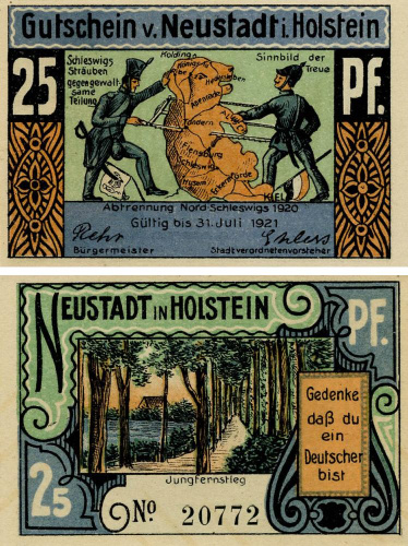 фото Германия Нотгельд  25 пфеннигов  1920 F-VF Нойштадт